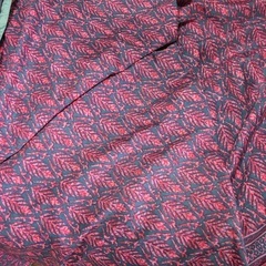 リバーシブル巻きスカート　エスニック　ロングスカートの画像