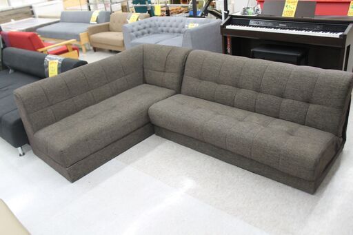 コーナーソファー　　収納付き