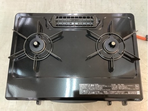 【リサイクルサービス八光】2019年製　リンナイ ガスコンロ　右強火　LPガス　KG34NBKR