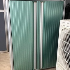 TAKUBO ベランダ用キャビネット 、収納棚、計り