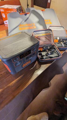 Jackery ポータブル電源 1500 PTB152 Jackery Solar Generator 1500 ソーラーパネル2枚