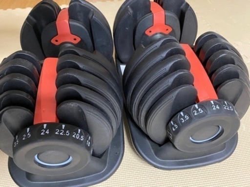 可変式ダンベル　24kg  2個セット
