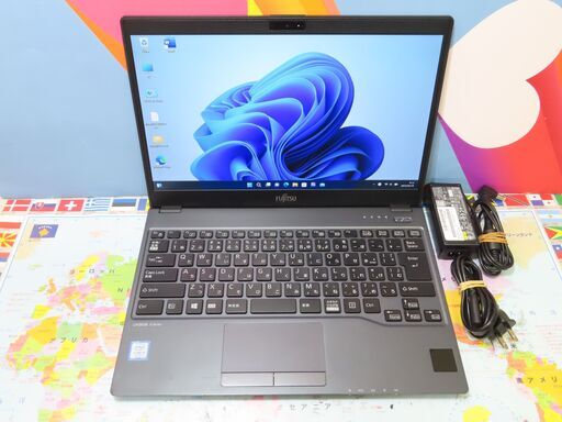 JC03293 富士通 LIFEBOOK U938/S SIM 搭載ノートパソコン 良品 office2019