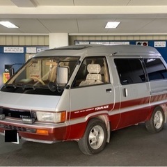 昭和58年 タウンエース ロイヤルラウンジ YR21 7人乗り マニュアル車 車検6年3月 全国陸送いたします！の画像