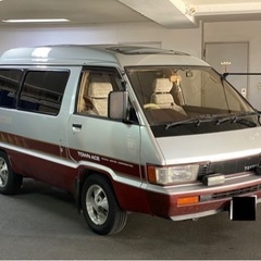 昭和58年 タウンエース ロイヤルラウンジ YR21 7人乗り マニュアル車 車検6年3月 全国陸送いたします！の画像