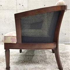 maruni 2人掛けソファ ファブリック2Pソファ ソファ 椅子 イス 花柄の画像