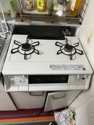 【決定】ガステーブル　パロマ　プロパン　2年使用