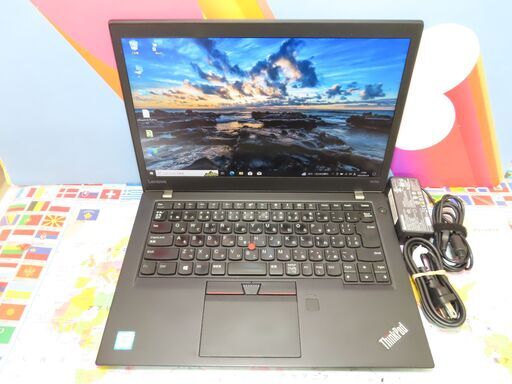 JC03159 レノボ Thinkpad T470s 第7世代 FHD ノートパソコン 14型 office2019