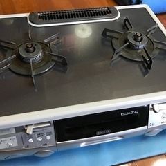 【Used】東京ガス販売　ハーマン製 都市ガス用ガスコンロ（ガス...
