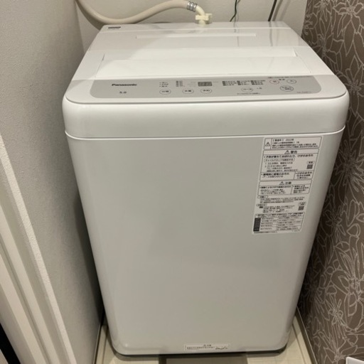 美品　Panasonic 5.0 洗濯機
