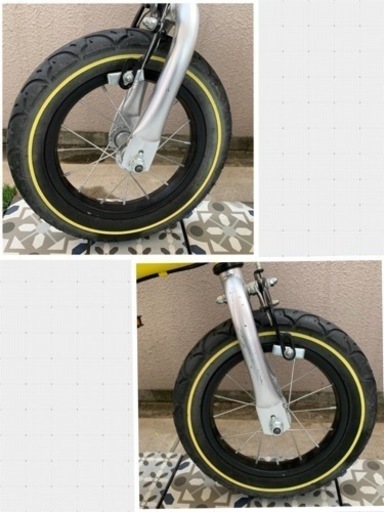 美品】へんしんバイク イエロー ストライダー式 自転車 (イエロー/黄色 へんしんバイク　黄色