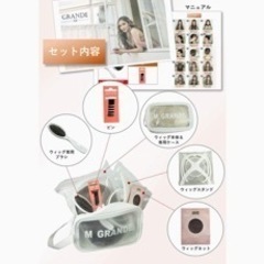 【70%オフ】ｳｨｯｸﾞ ﾓｶﾌﾞﾗｳﾝ【新品未使用】 6点セットの画像