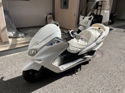 【YAMAHAマジェスティーc】SG03J 大人カスタム　LED付き　ローダウン