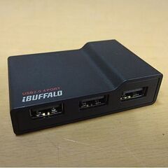 バッファロー USBハブ BSH4A11 TV/PC対応 セルフパワー ブラック 4ポート USB2.0 札幌市 白石区の画像