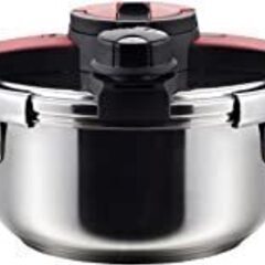 ★新品未開封★NEWボルドーステンレス両手圧力鍋 4L IH対応 
