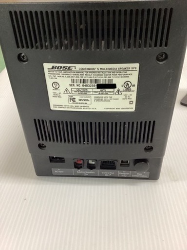 BOSE COMPANION5 スピーカーシステム