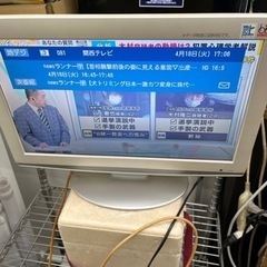 19インチ　DVD内蔵式　テレビ　オリオン
