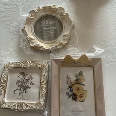 可愛い写真立て3個セット新品最終値下げ約束中