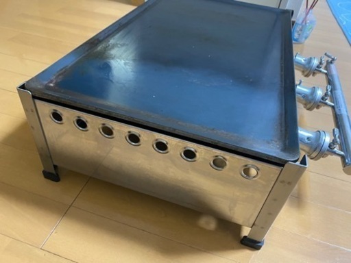 ガスグリドル　TS-60 業務用 ガス式 プレス鉄板焼き器/グリドル TS-60 [トユ付] (プロパン
