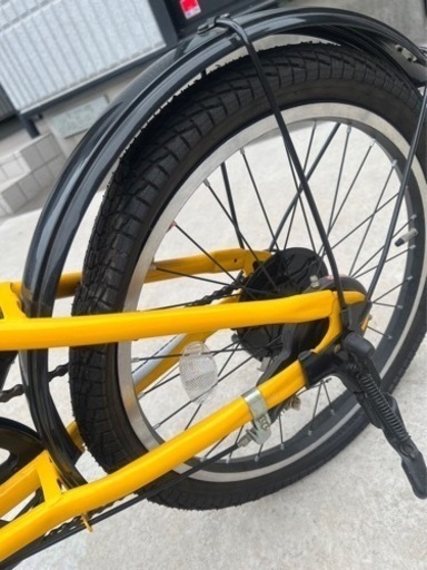 美品HUMMER折りたたみ自転車