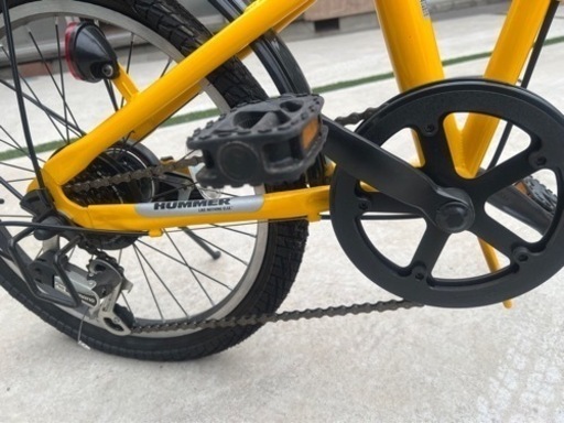 美品HUMMER折りたたみ自転車 【公式通販】