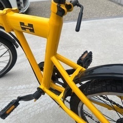 美品HUMMER折りたたみ自転車の画像