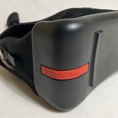 PRADA美品 ショルダーバッグ レザー ナイロン アーカイブの画像