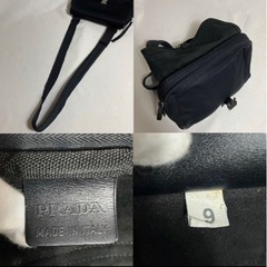 PRADA美品 ショルダーバッグ レザー ナイロン アーカイブの画像