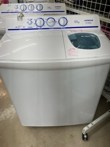 HITACHI?二槽式＆高年式?二槽式洗濯機 7249の通販はau PAY 