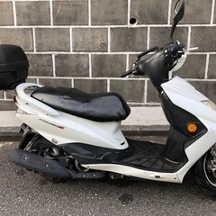 取引可能！【シグナスZ】通勤に便利な125ccボックス付き