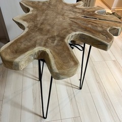 antry Rustic Wood スターテーブル