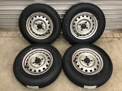 【S2885】23年 新品タイヤ 145R12 6PR ヨコハマ Y356 ハイゼット ピクシス 夏タイヤ 軽トラ 軽バン 4本