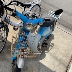 スーパーカブ50周年記念モデル２万5千キロ／不動車
