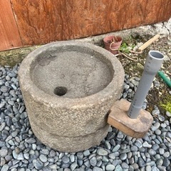 石臼　粉挽実用可？