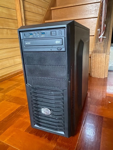 値下げ！！ PC初心者向け！！拡張性抜群のミドルタワー型PC グラボGT-710搭載  i5-6400 2.7GHz 16GBメモリ 256GB-NVMe M.2 SSD DVD-drive Windows10Pro Office2019Pro