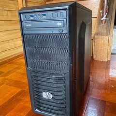 値下げ！！ PC初心者向け！！拡張性抜群のミドルタワー型PC グラボGT-710搭載  i5-6400 2.7GHz 16GBメモリ 256GB-NVMe M.2 SSD DVD-drive Windows10Pro Office2019Pro