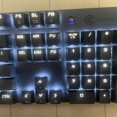 メカニカルキーボード　青軸　GK300の画像