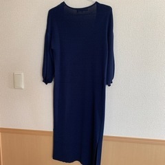 シルク混　ロングカーディガン