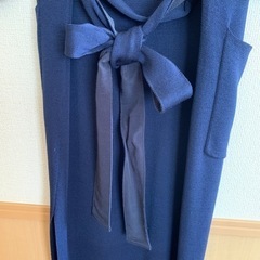 シルク混　ロングカーディガンの画像