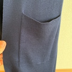 シルク混　ロングカーディガンの画像