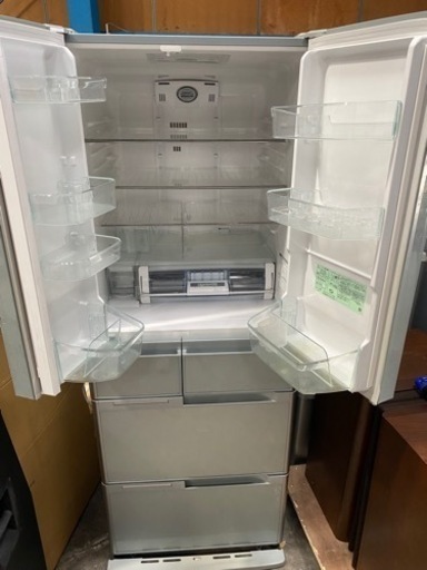 日立　HITACHI　6ドア冷蔵庫　R-G5200D 517L 2014年製●AA04W004