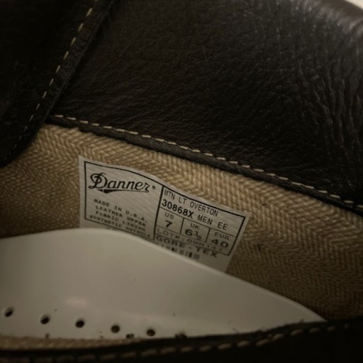 Dannerダナーマウンテンライトブーツ　スウェード　US7.0  25.0cm 値下げ