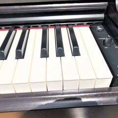 ヤマハ　アウリスYDP164　電子ピアノ　ヘッドホン付　昇降椅子付　気品のブラックの画像