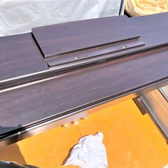 ヤマハ　アウリスYDP164　電子ピアノ　ヘッドホン付　昇降椅子付　気品のブラックの画像