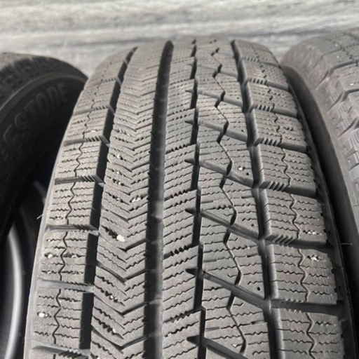 極上タイヤ　BRIDGESTONE ブリヂストン　ブリジストン　VRX 155/65R14 スタッドレス タイヤ　2019年製　14イ