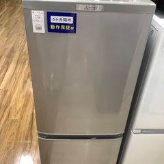 2ドア冷蔵庫 MITSUBISHI MR-P15A-S 2017年製 146L 入荷致しました！