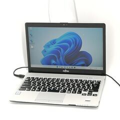日本製 高速SSD 13.3型 ノートパソコン 富士通 S936/M 中古良品 第6世代