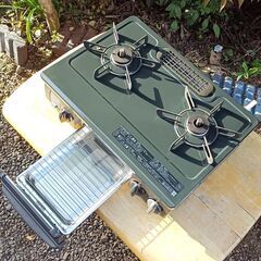 ★美品‼お届け可！★2021年製 リンナイ ガステーブル ガスコンロ KG34NBKR 都市ガス  ②の画像