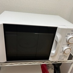 4/27に引き取りに来れる方❗️ツインバード　電子レンジ　DR-...
