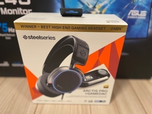 ヘッドセット　SteelSeries商品　ゲームダック